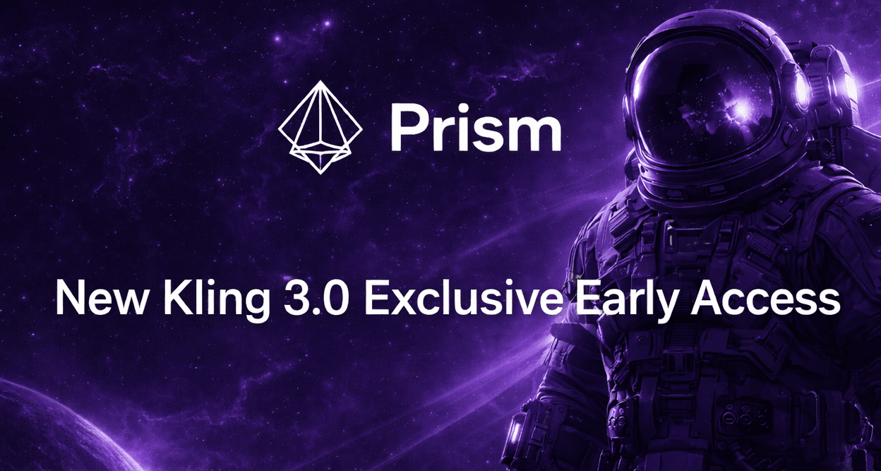 Kling 3.0 is Now Available on Prism